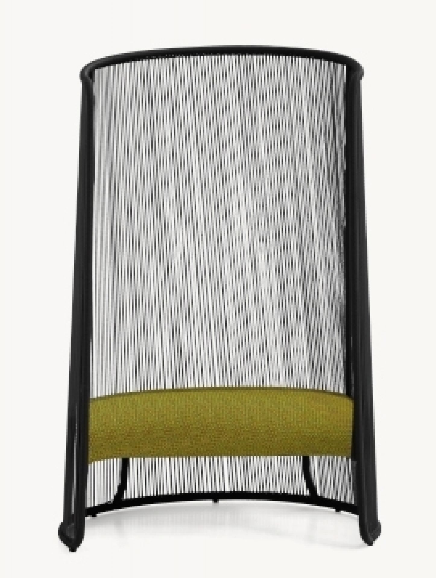 Husk L Sessel M' Afrique Collection Moroso-Schwarz