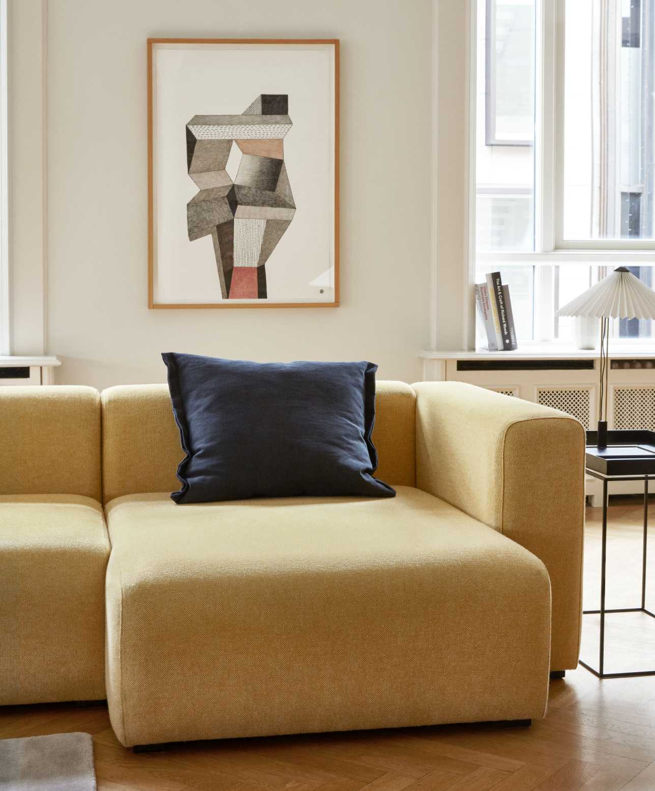 Mags Sofa 3-Sitzer Combination 4 mit Armlehne rechts Hay 