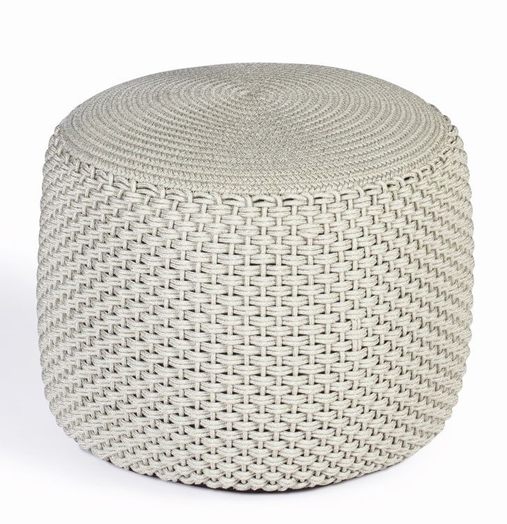 Pouf Hocker Medium Indoor / Outdoor Weishäupl Sand