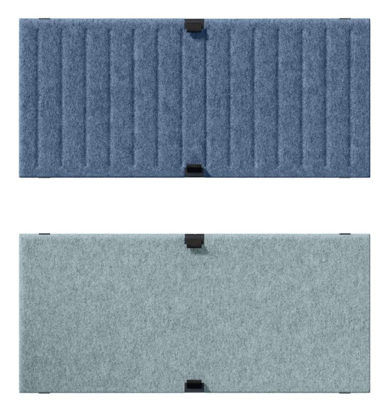 USM Haller Soft Panel Duo 750 Vertikal Blau