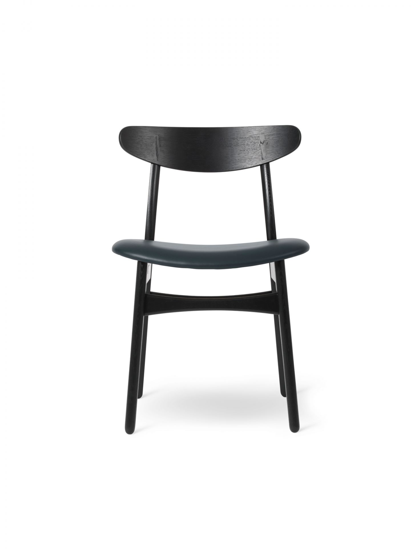 CH30P Chair Stuhl gepolstert Carl Hansen & Søn Gestell eiche schwarz Sitz Thor 350