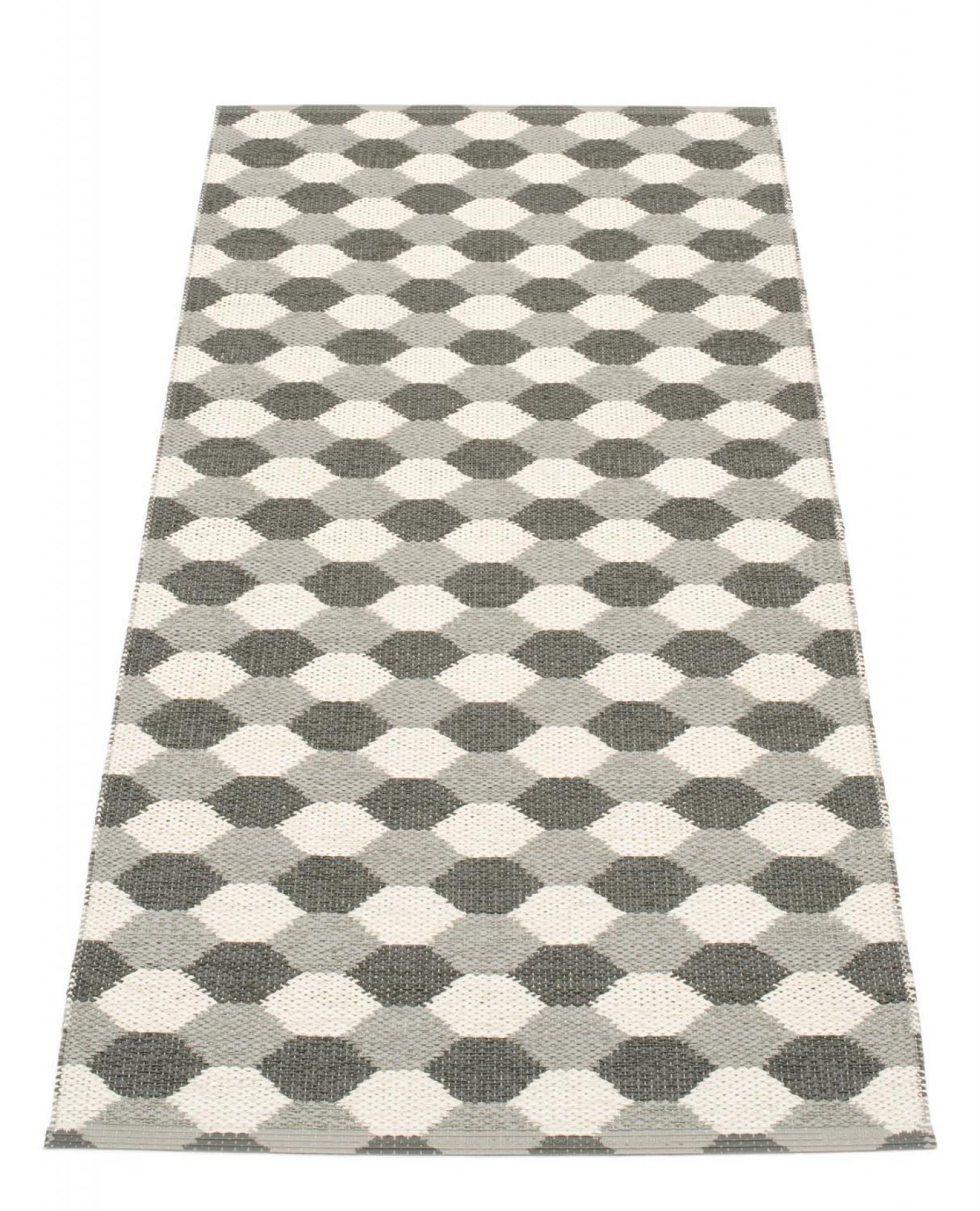 Dana Kunststoffteppich 70x160 warm grau Pappelina