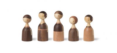 Kin Holzfigur Papa Architectmade EINZELSTÜCK