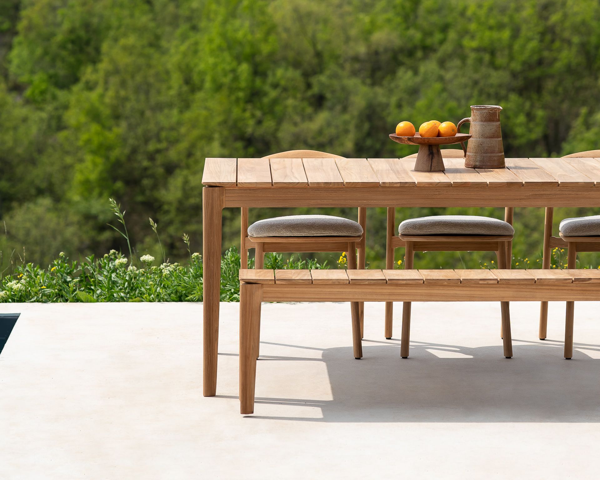 Bok Outdoor Bank 2-Sitzer Teak Ethnicraft
