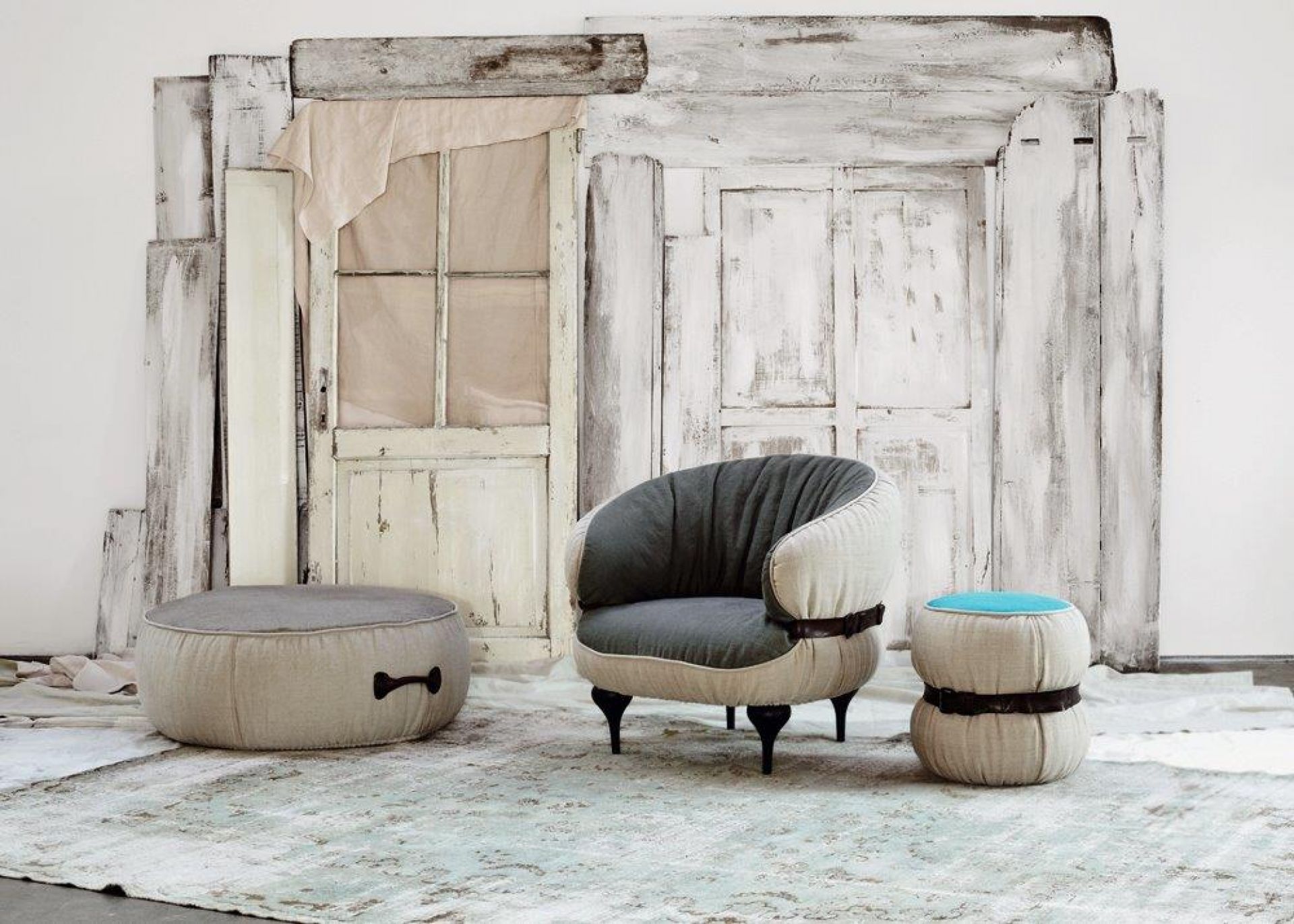 Chubby Hocker Ø 100 cm Moroso Diesel