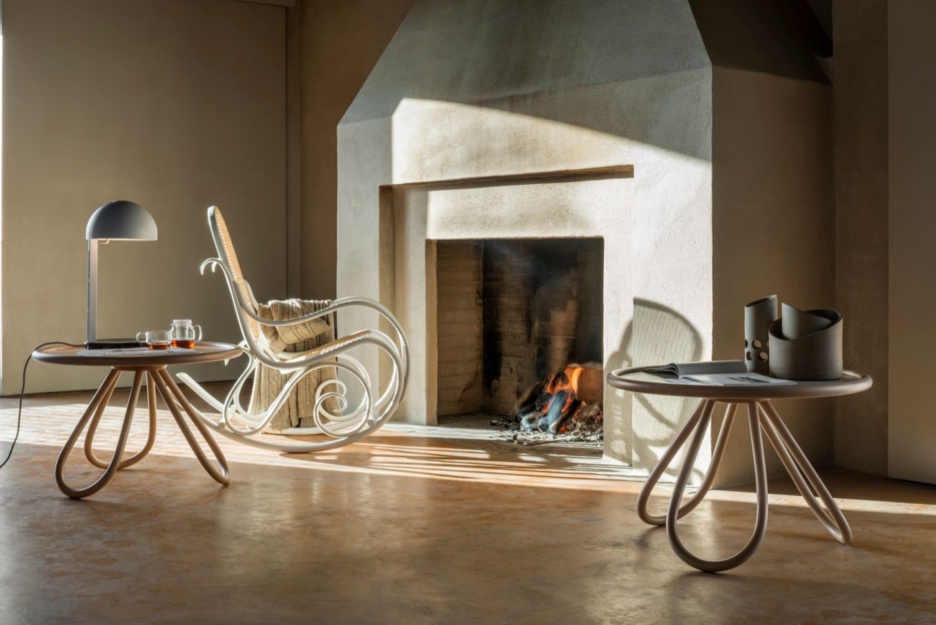 Arch Couchtisch gebeizt Wiener GTV Design