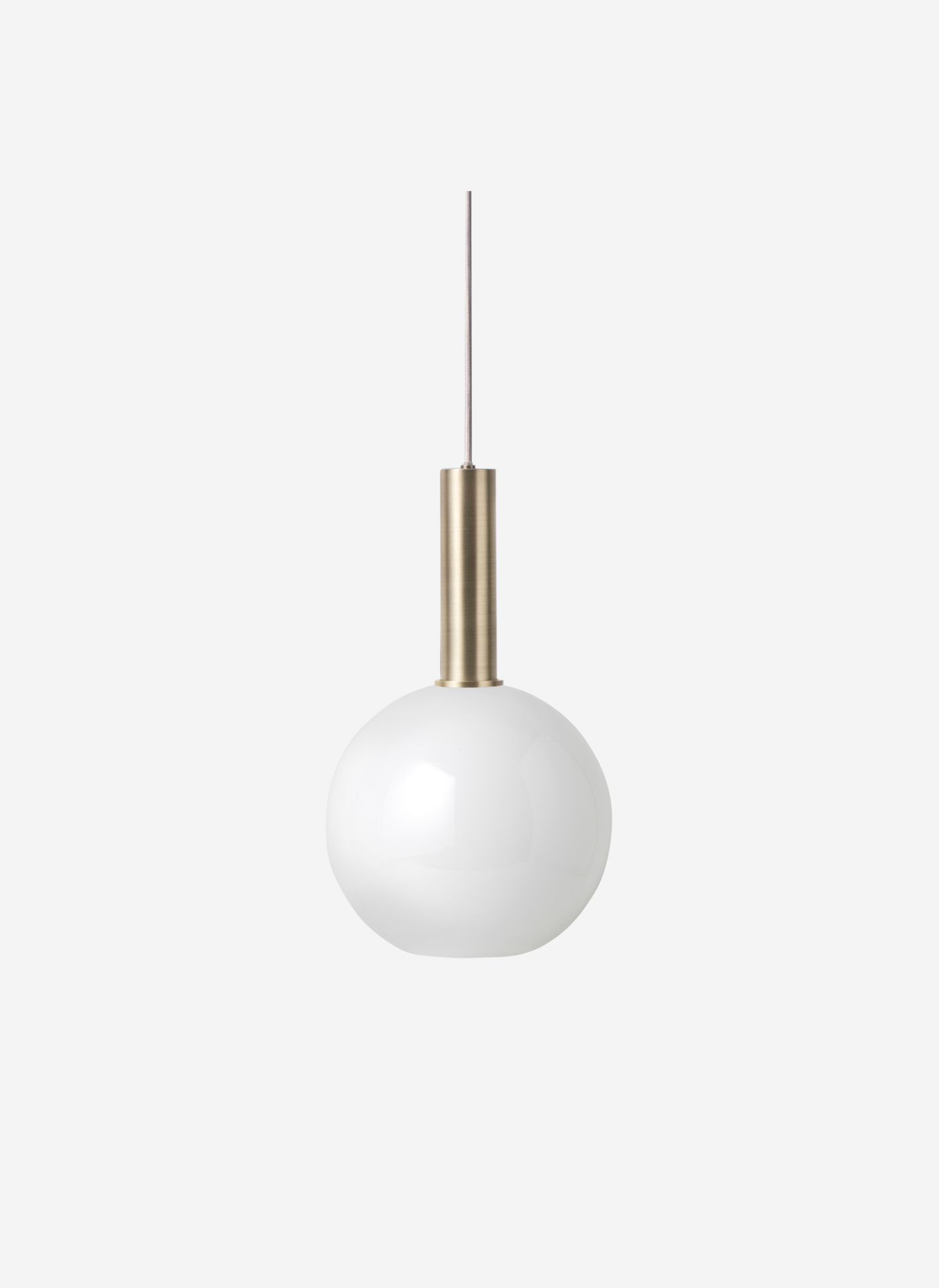 Collect Pendant high brass Pendelleuchte hoch messing Ferm Living