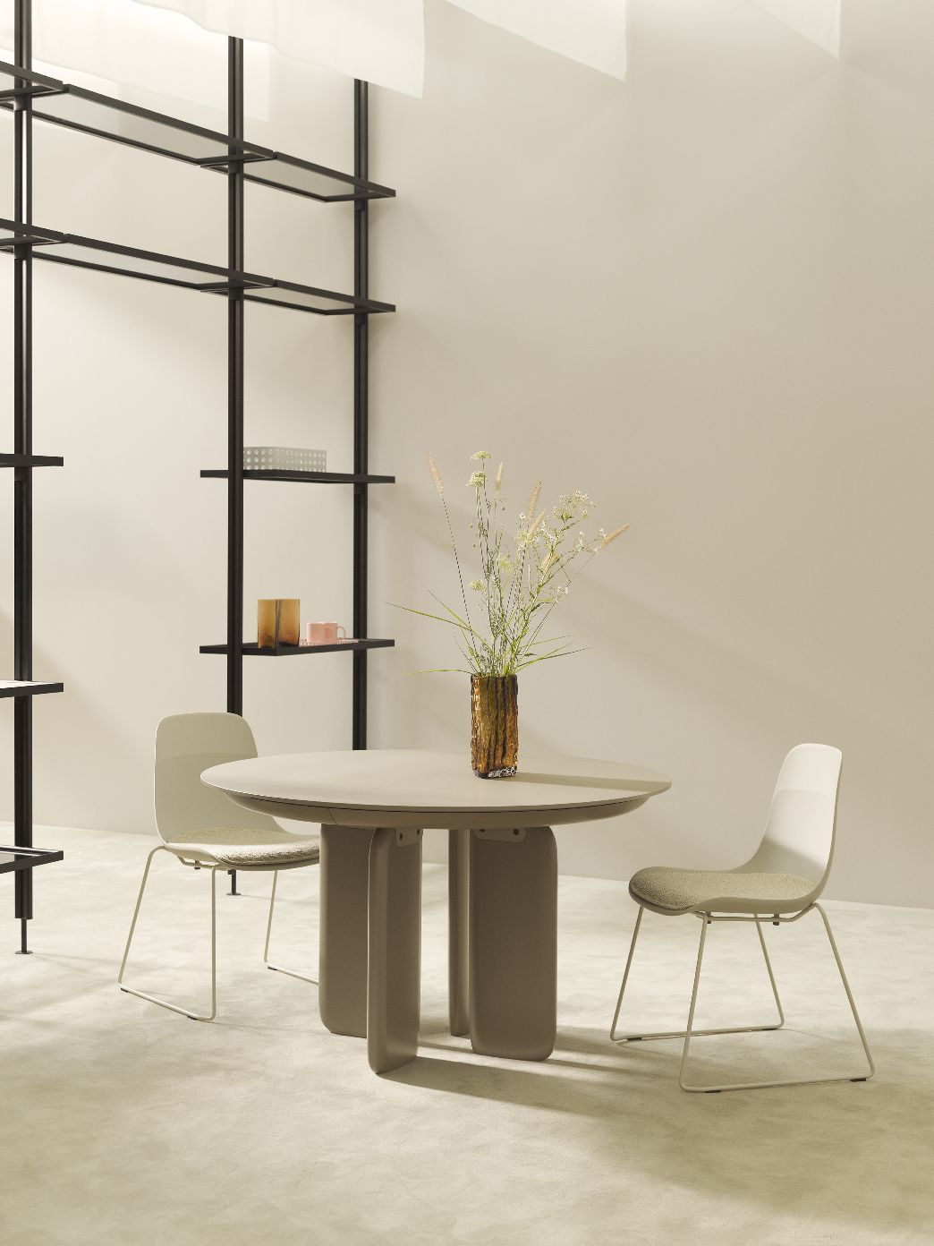 Pala Tisch (Esstisch) Kristalia