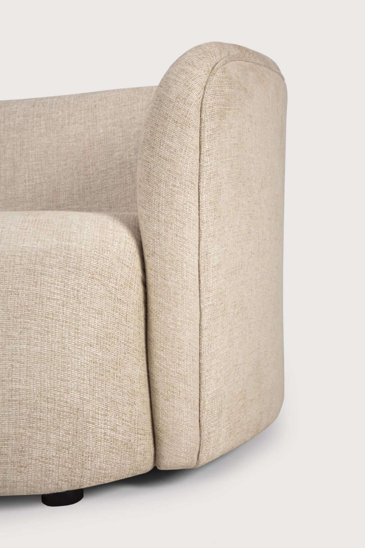 Ellipse Sofa 3 Sitzer Ethnicraft Haferflocken