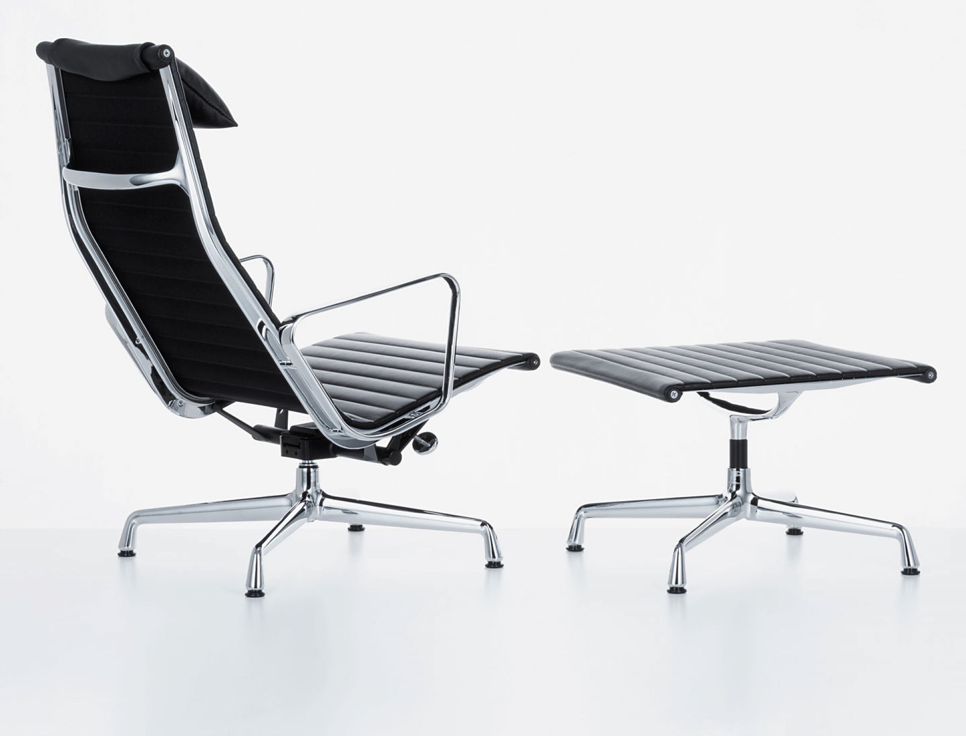 Aluminium Chair EA125 / EA 125 Hocker Vitra