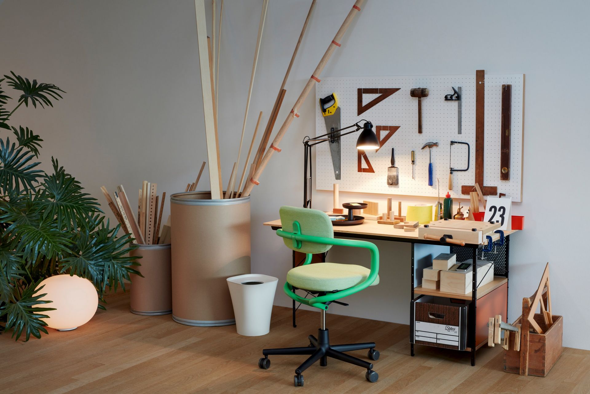 Eames Desk Schreibtisch Unit EDU Vitra
