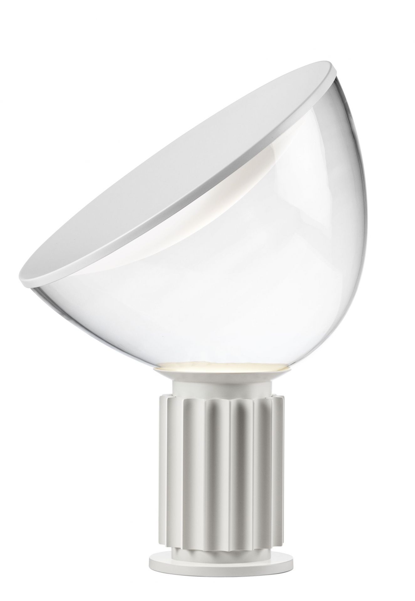 Taccia Small LED Weiß matt Table lamp Tischleuchte Flos