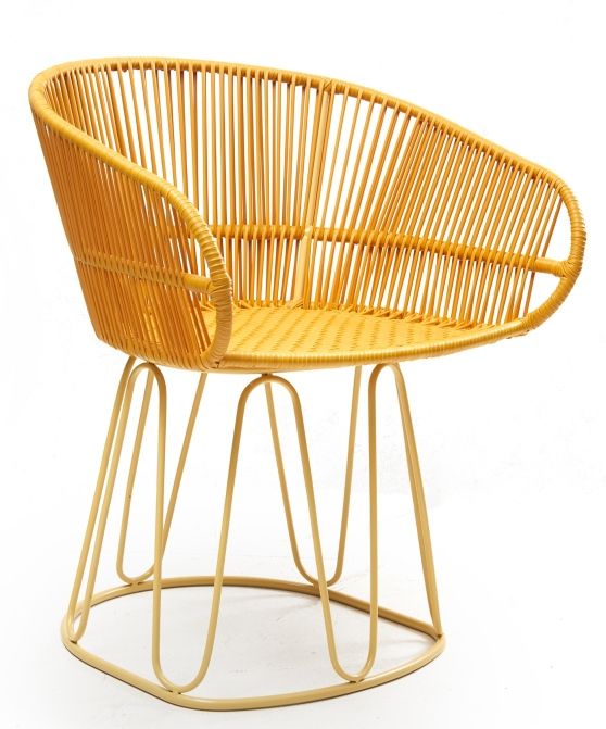 Circo Dining Chair Stuhl Outdoor ames Honiggelb / Gelb