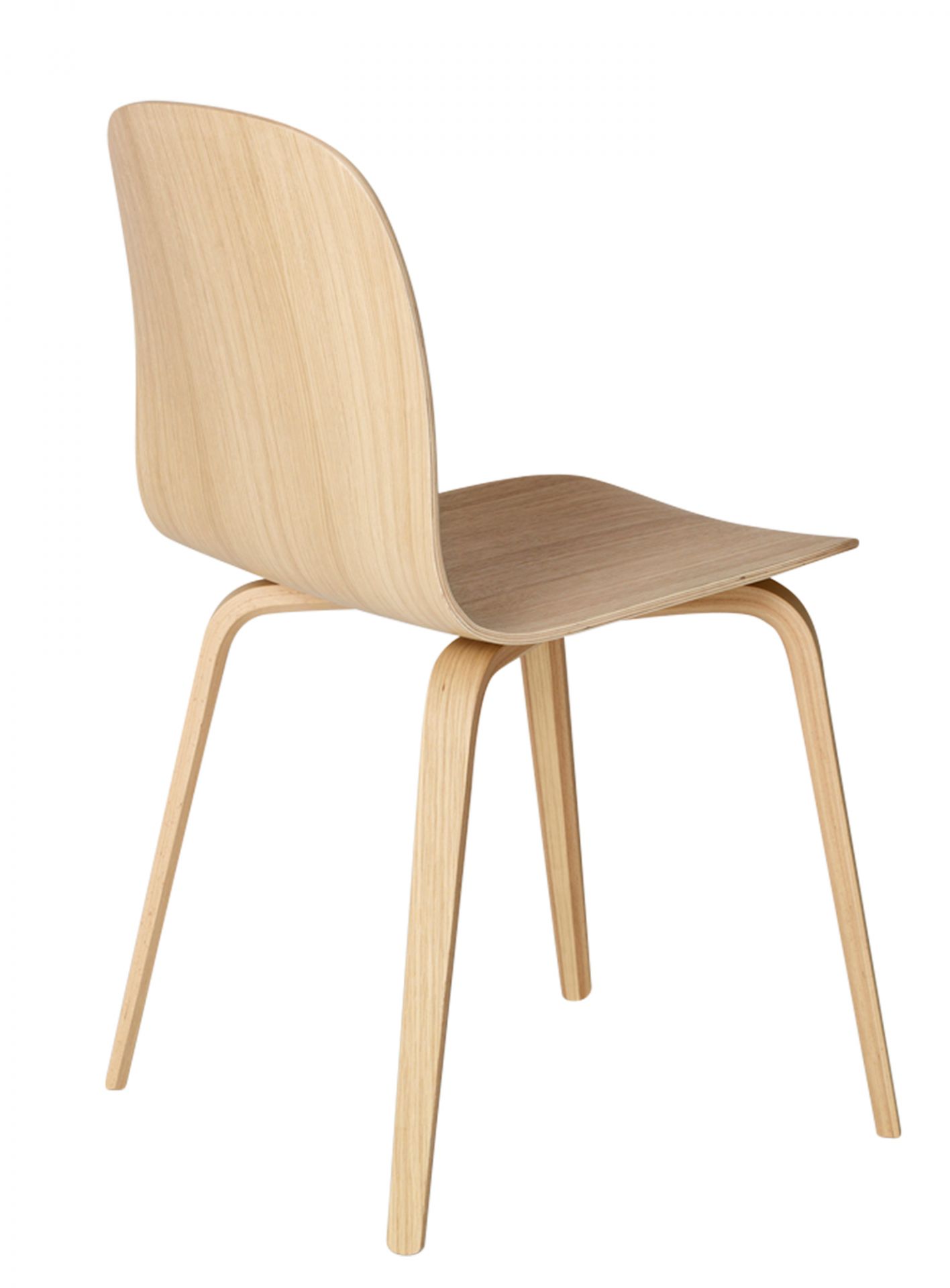 Visu Chair Wood Base Stuhl Muuto