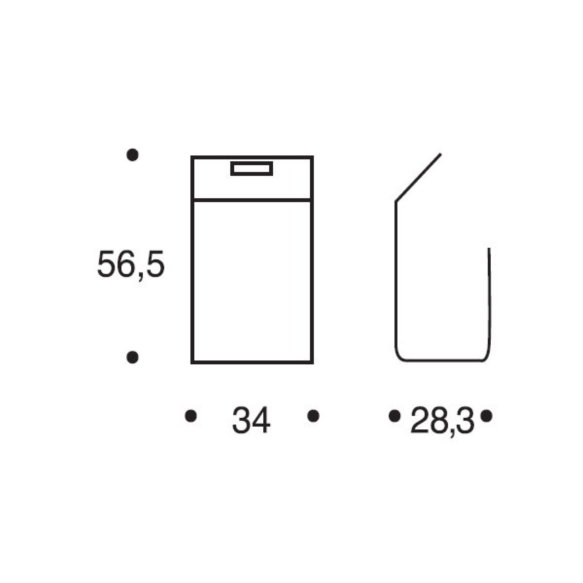 PN001 Kanto Zeitungsständer / Brennholzständer Artek