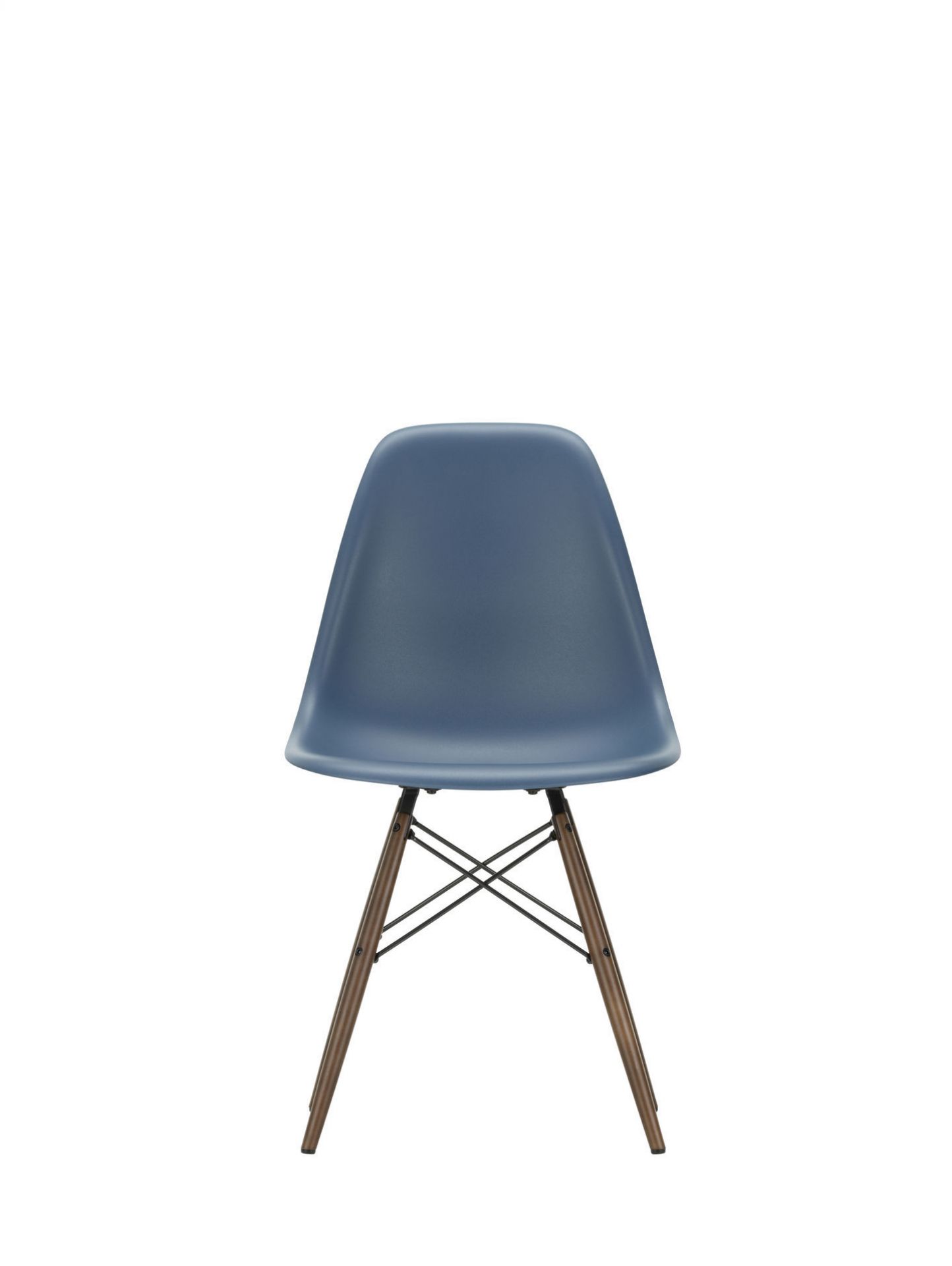 Eames Plastic Side Chair DSW Stuhl Vitra Ahorn gelblich-Zartrosa