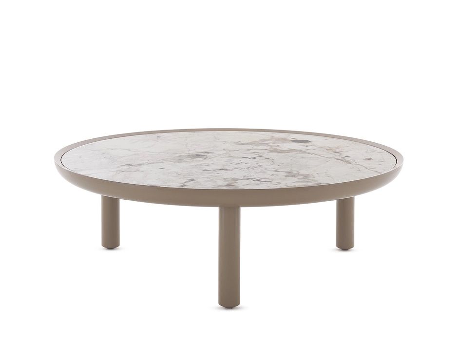 K-Top Couchtisch Taupe Kartell