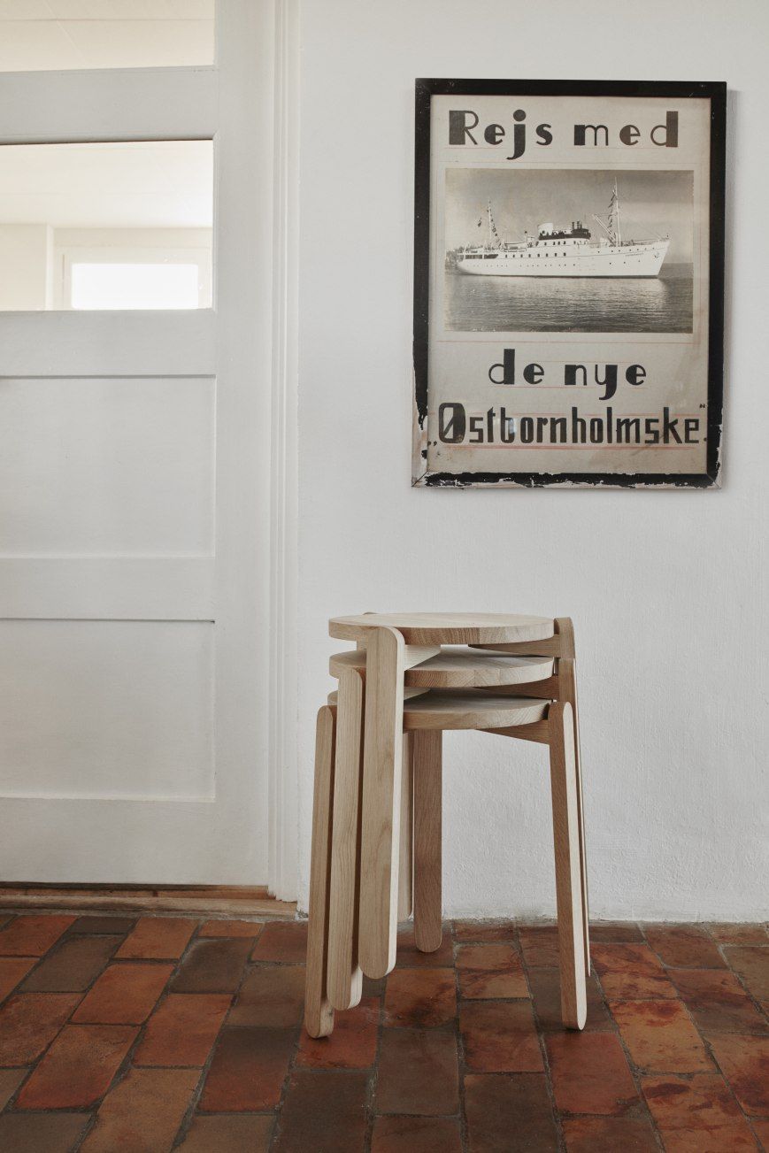 Nomad Stool Hocker Skagerak by Fritz Hansen