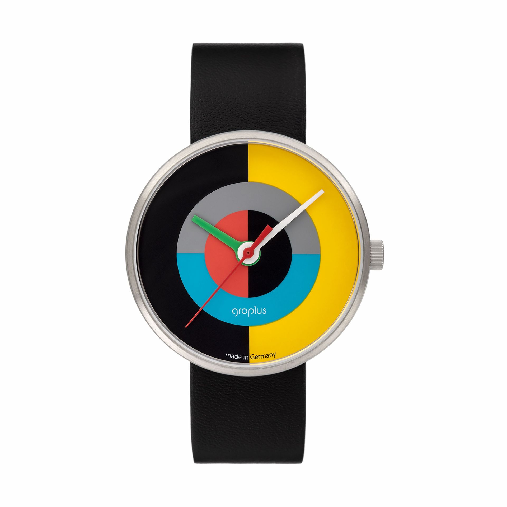 J. Albers Uhr mit Lederband Walter Gropius EINZELSTÜCK