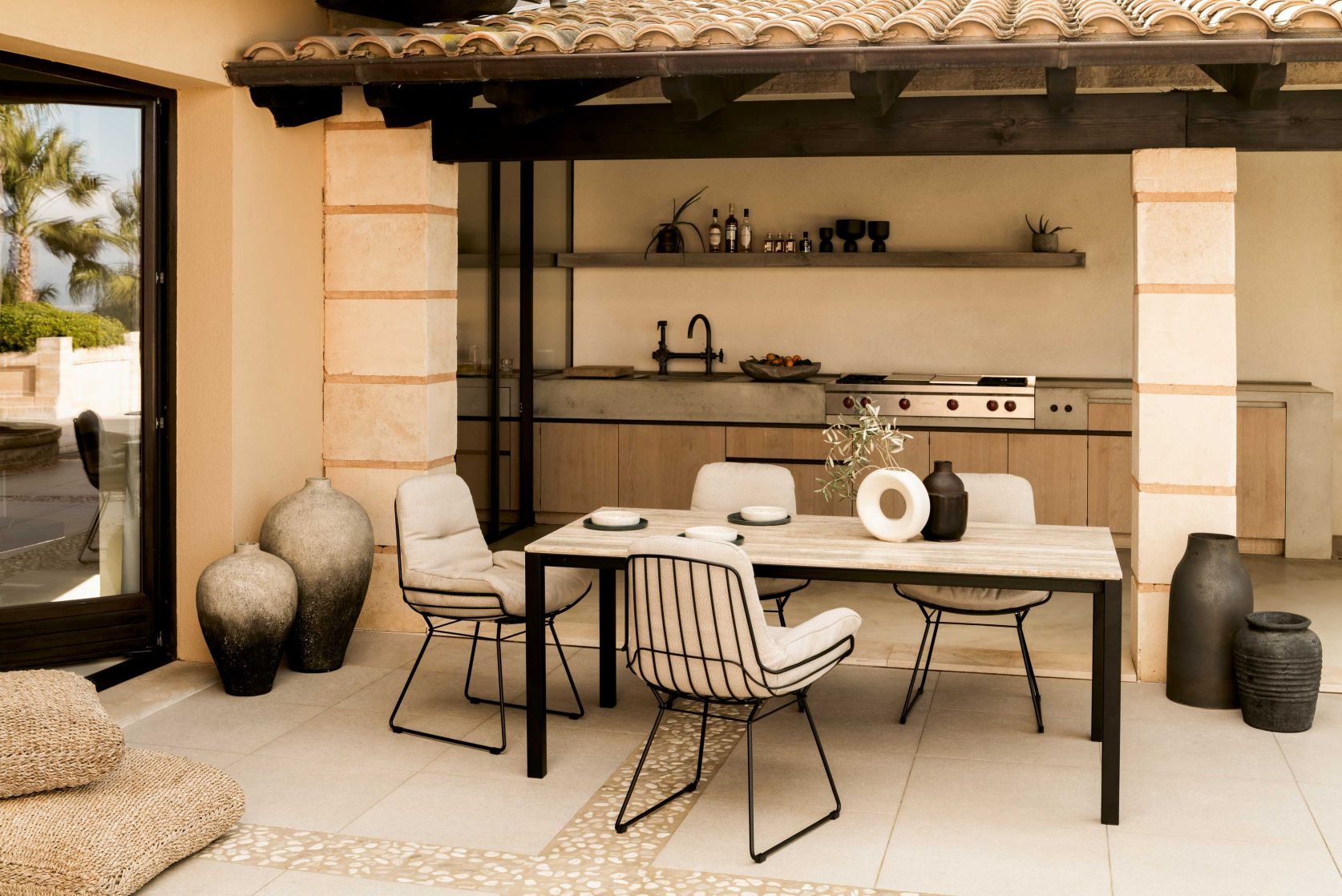 S 600 Outdoor Tisch Stein Janua