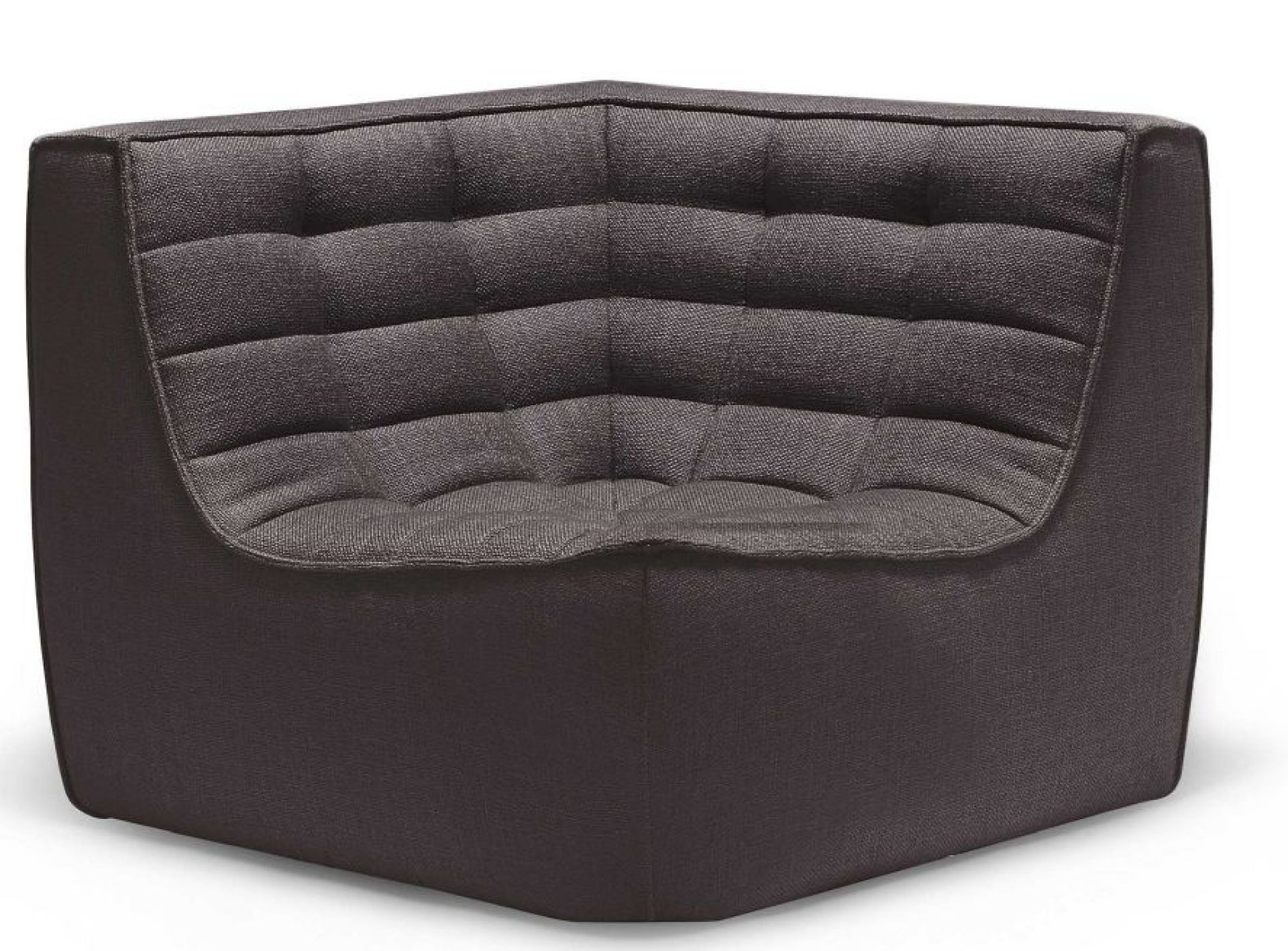 N701 Sofa Ecke dunkel grau Ethnicraft