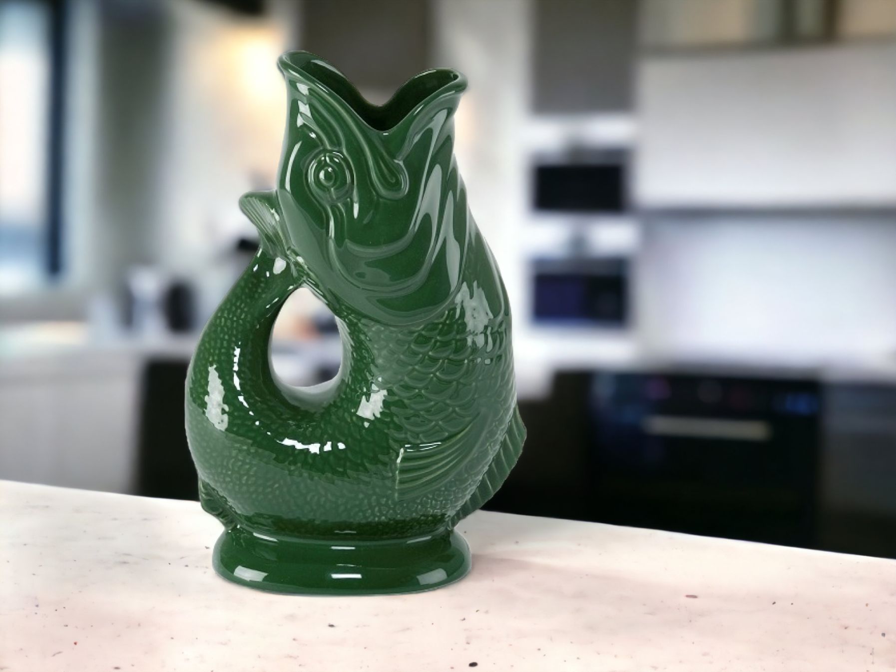 Gluckigluck Karaffe / Vase-dunkelgrün XL Gluckigluck Karaffe / Vase-dunkelgrün XL