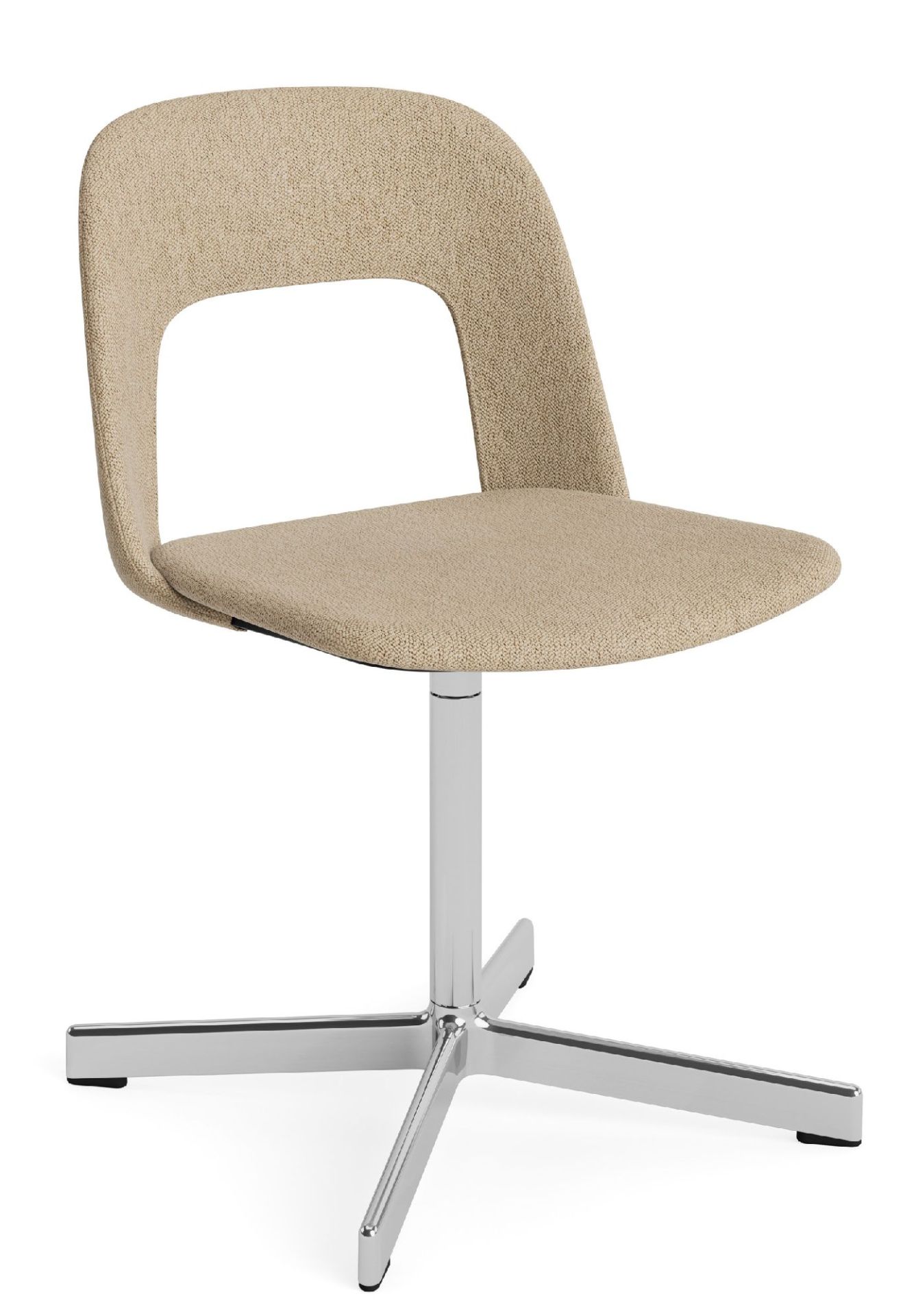 Layout Side Chair 134 4-Stern Drehfuß Stuhl Hay
