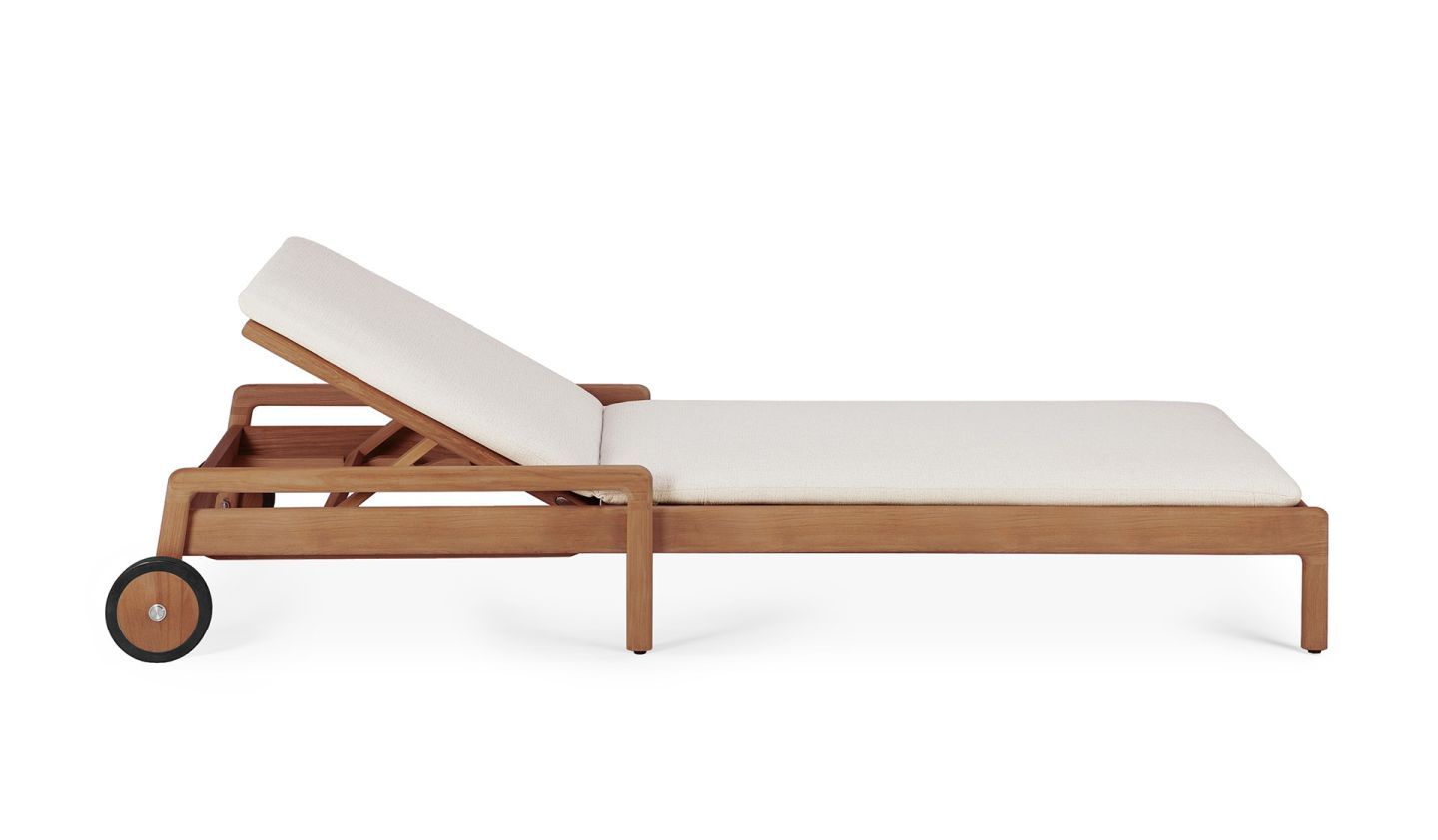 Jack Outdoor verstellbare Liege Teak Ethnicraft