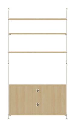 Arbeitsplatz KONFIGURATIONEN W3 String Furniture