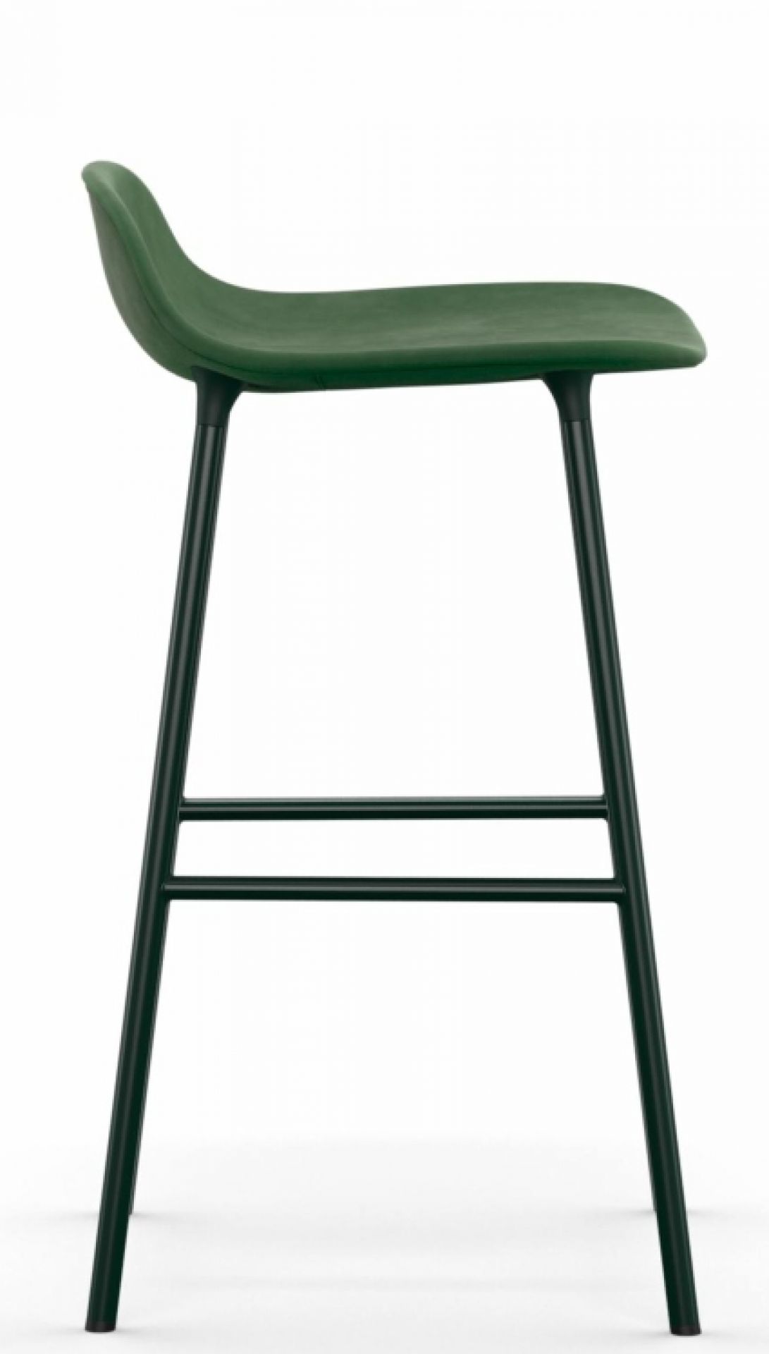 Form Barstool Barhocker H 65 cm Stahl Gepolstert Normann Copenhagen
