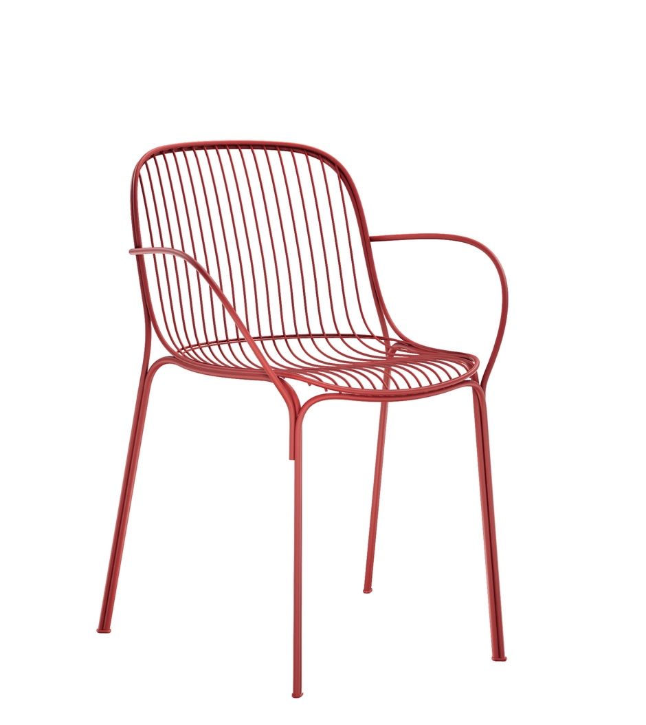 Hiray Outdoor Stuhl mit Armlehne Kartell