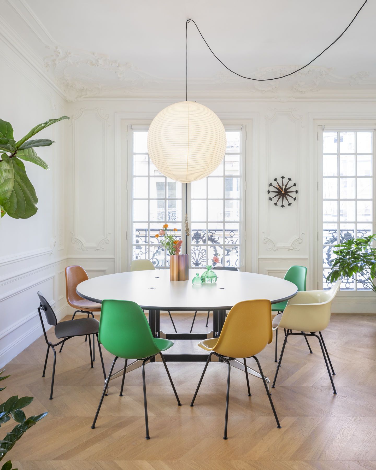 Eames Plastic Arm Chair DAX Stuhl Vitra