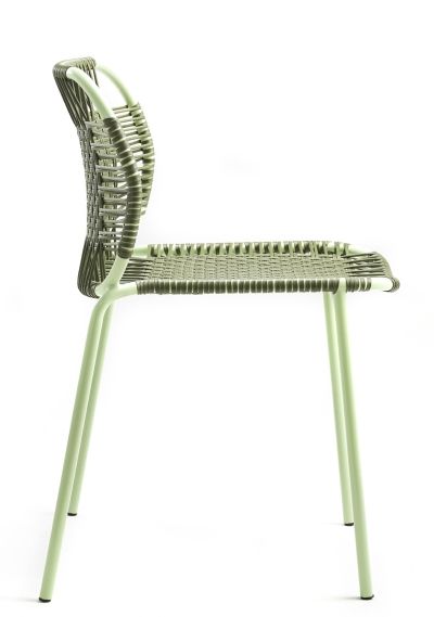 Cielo Stacking Chair Stapelbarer Stuhl Outdoor ames Olive grün - Pastell grün