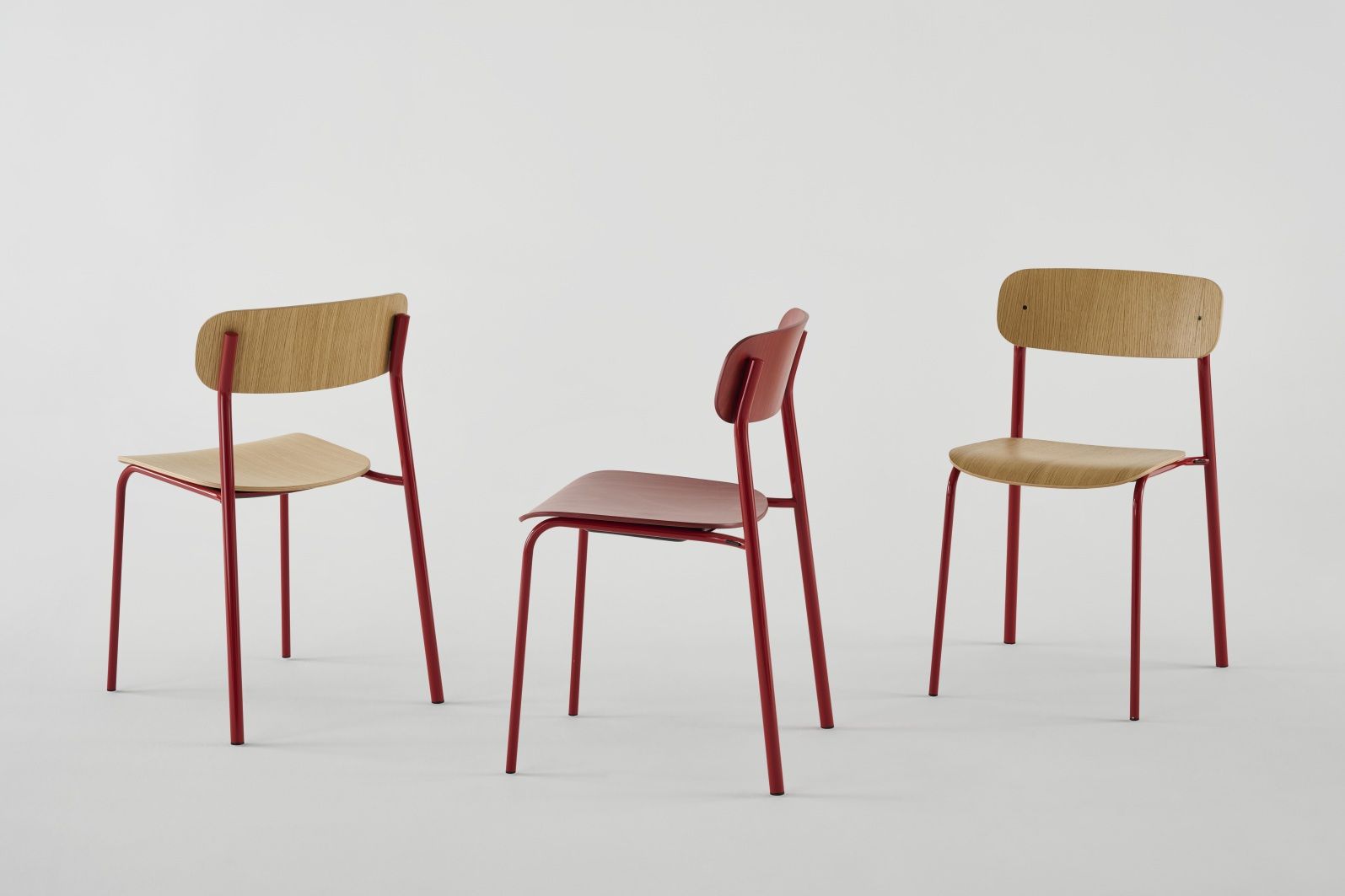 S 243 / S243 Stahlrohr Stuhl OLIVGRÜN Thonet EINZELSTÜCK