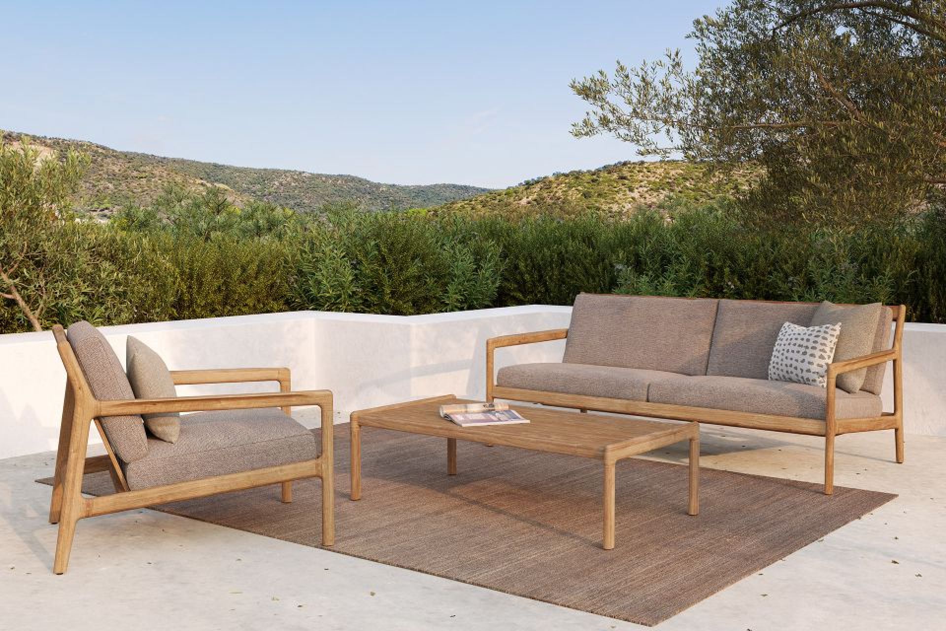 Jack Outdoor Couchtisch Teak Ethnicraft