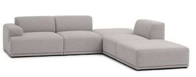 Connect Soft Modular Ecksofa Clay 12 Konfiguration 3 Muuto