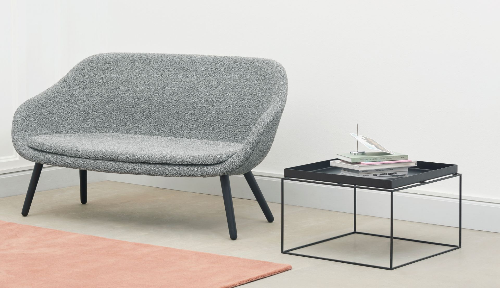 Tray Table Couchtisch Hay schokolade