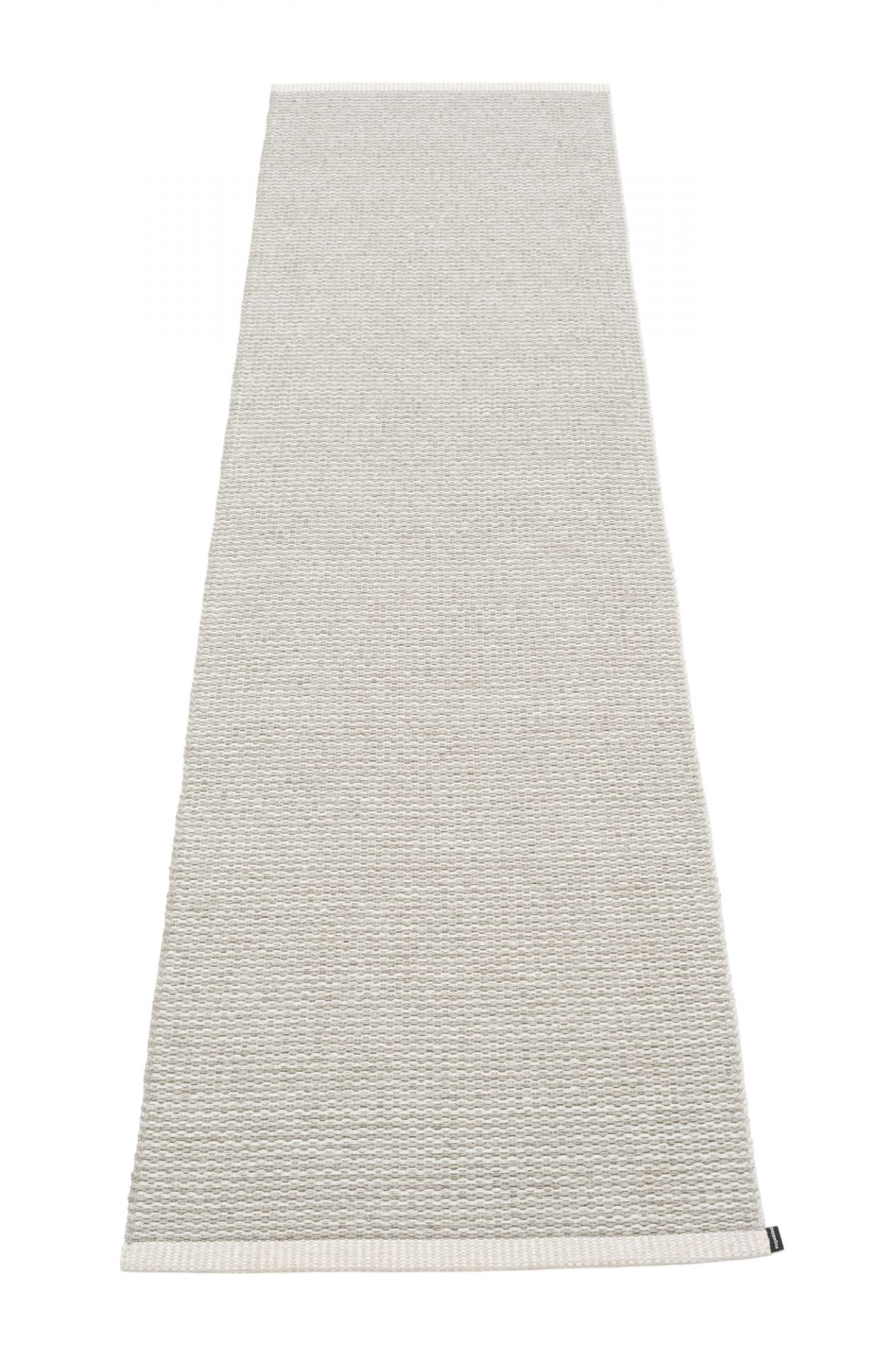 Mono Kunststoffteppich 60x250 cm FOSSIL GRAU - WARM GRAU Pappelina EINZELSTÜCK