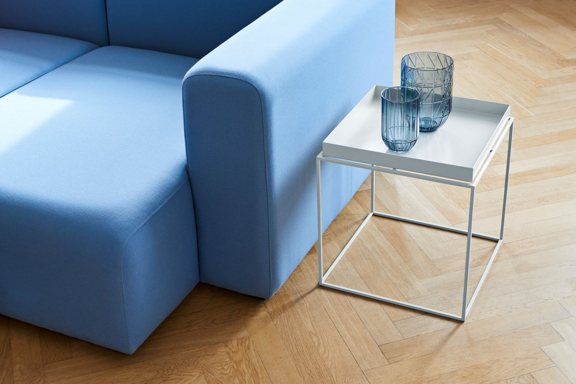 Tray Table S Tisch Weiss Hay