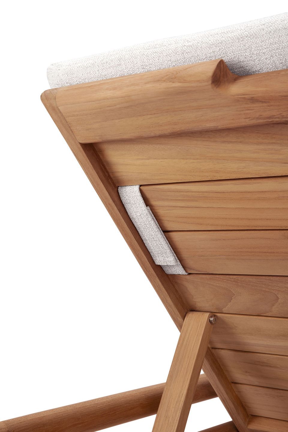 Jack Outdoor verstellbare Liege Teak Ethnicraft