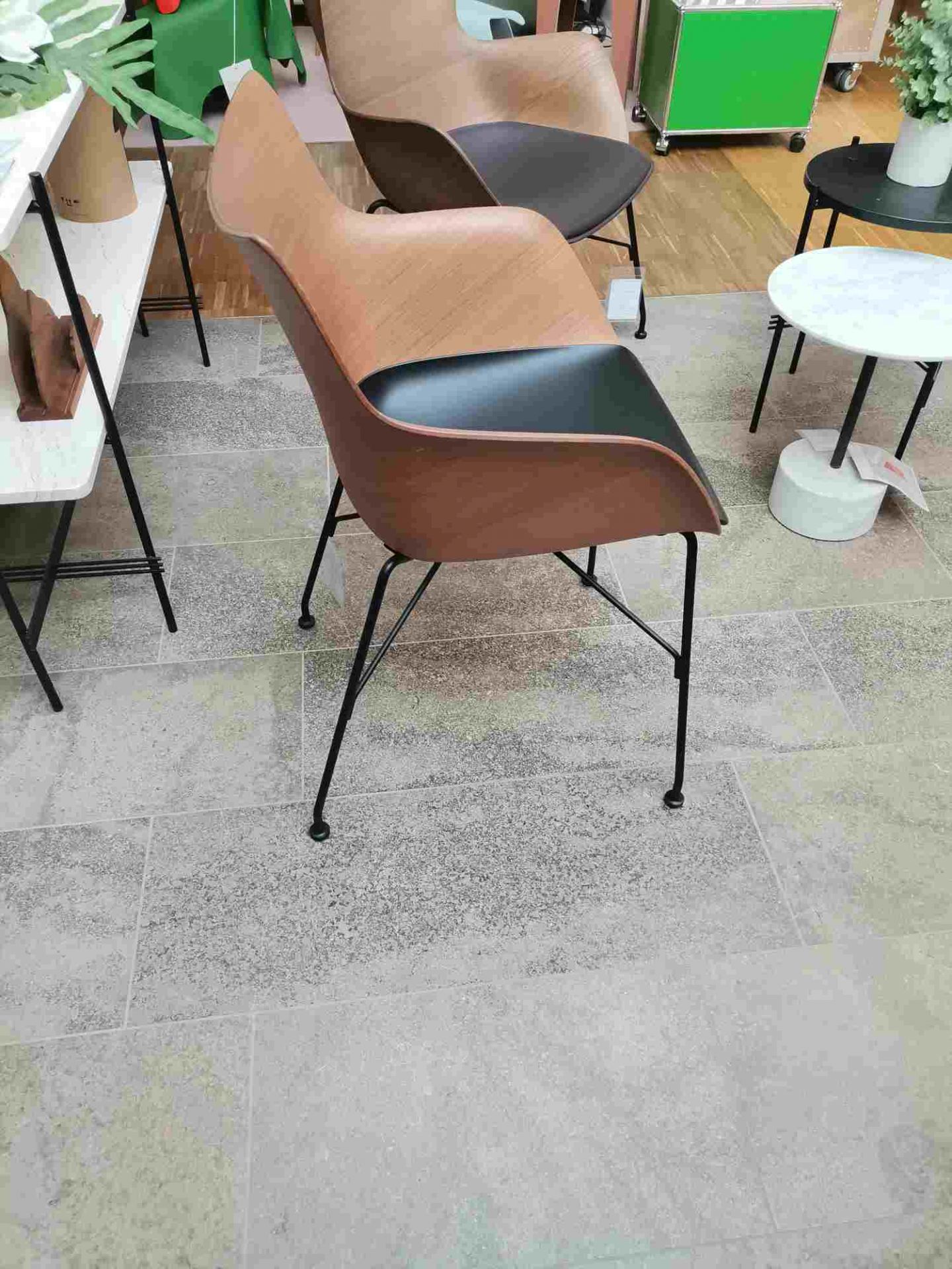 Q/WOOD 4913 Stuhl Kartell AUSSTELLUNGSSTÜCK