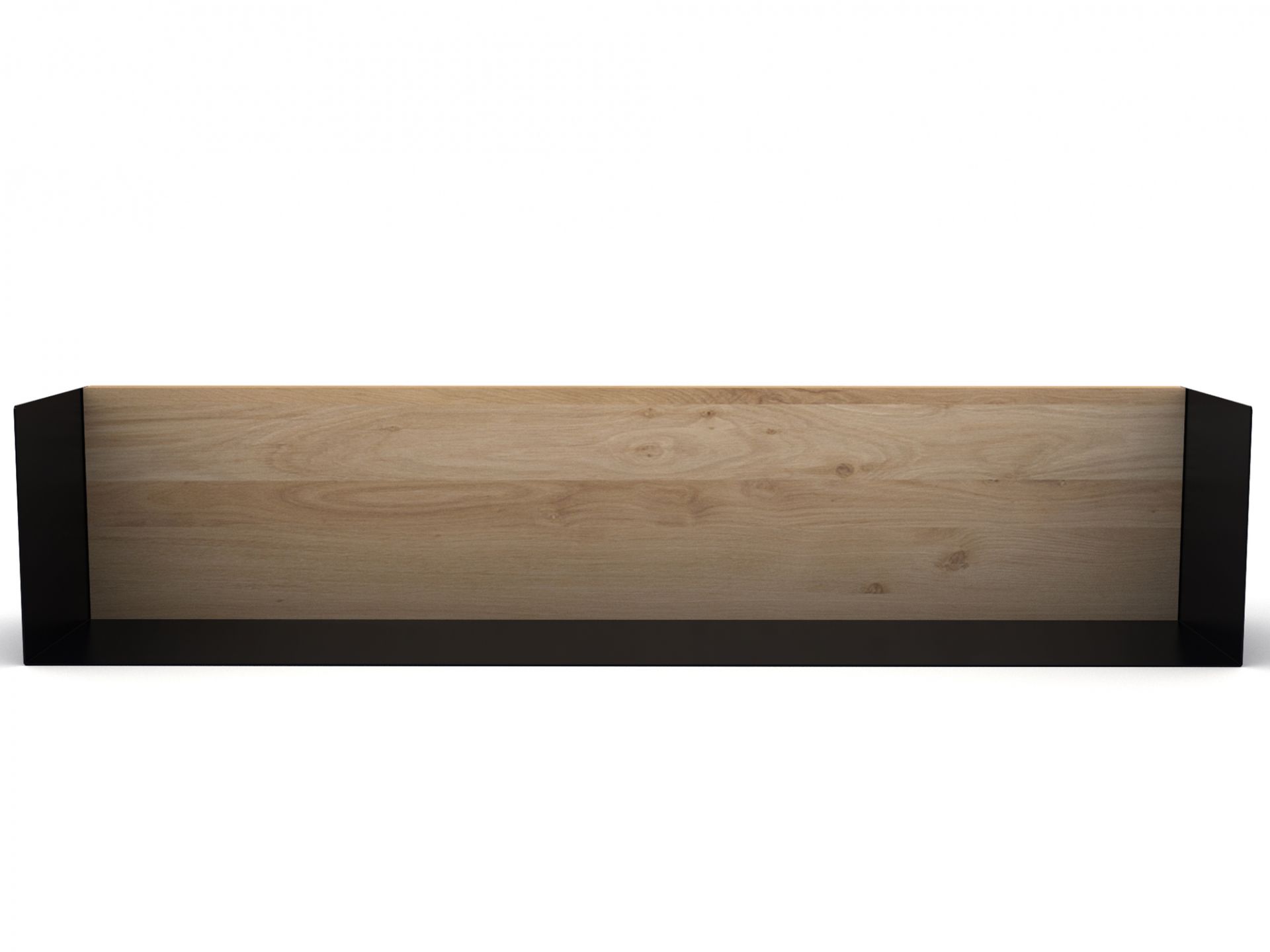 U Shelf Regal L Eiche schwarz Ethnicraft
