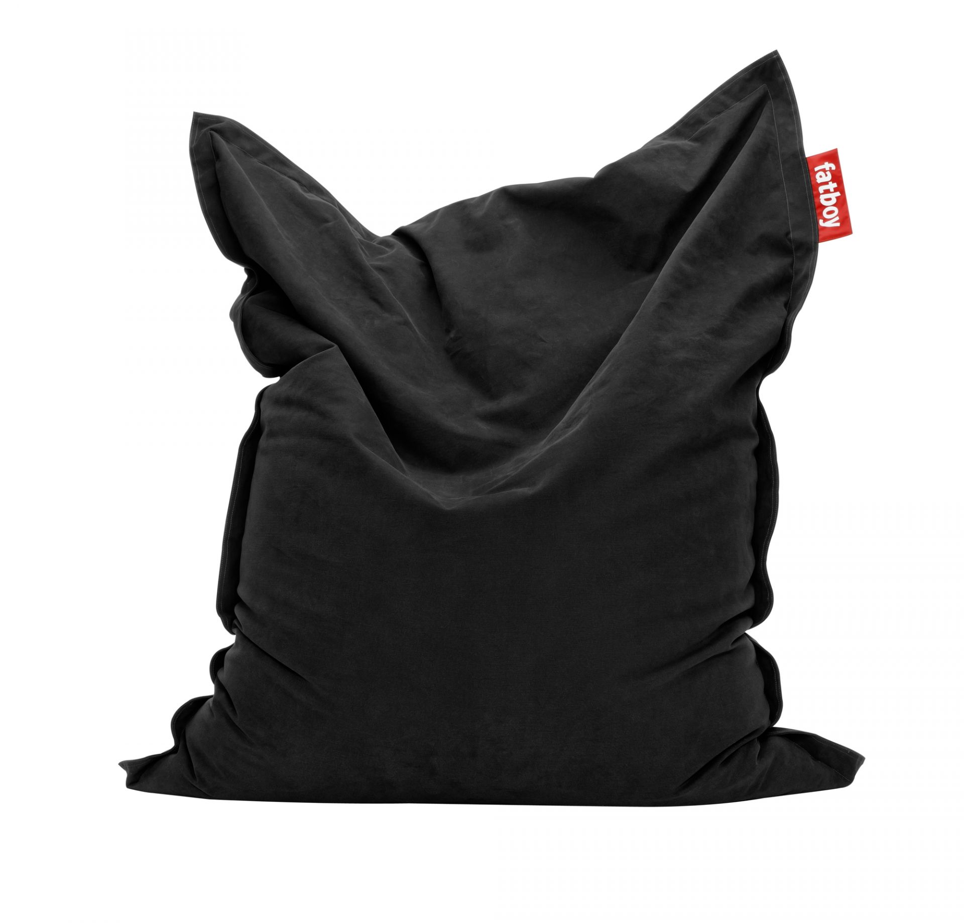 Original Stonewashed Sitzsack Fatboy Schwarz Original Stonewashed Sitzsack Fatboy Schwarz