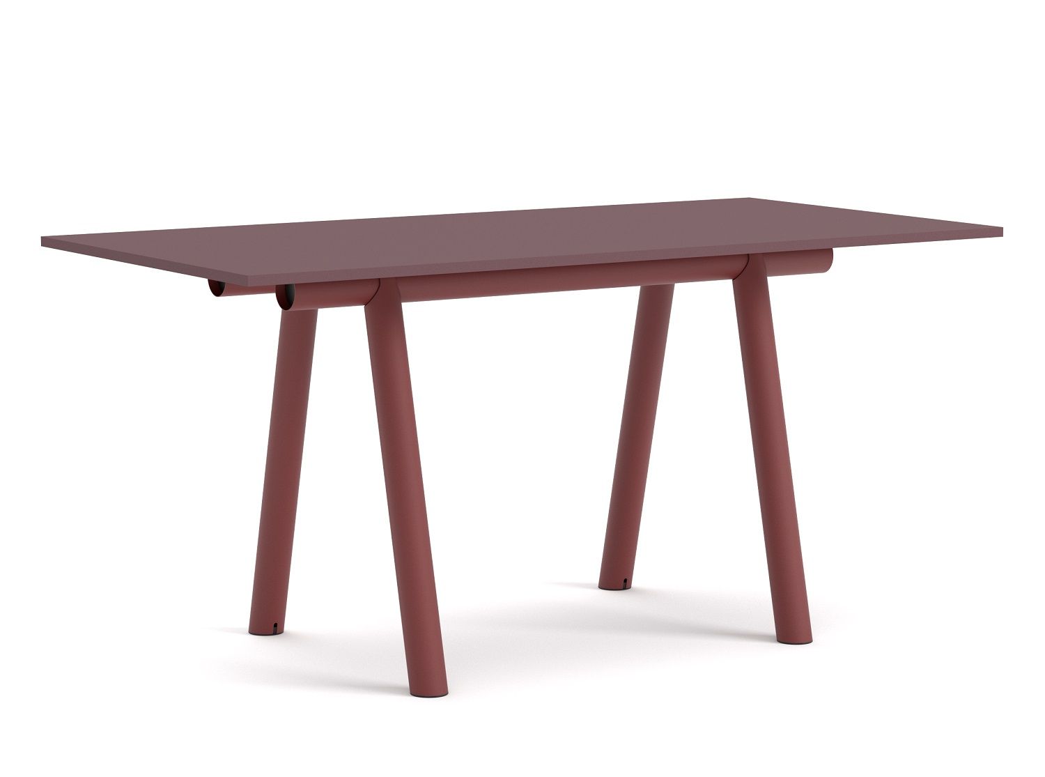 Boa Table Tisch Burgundy Linoleum Hay