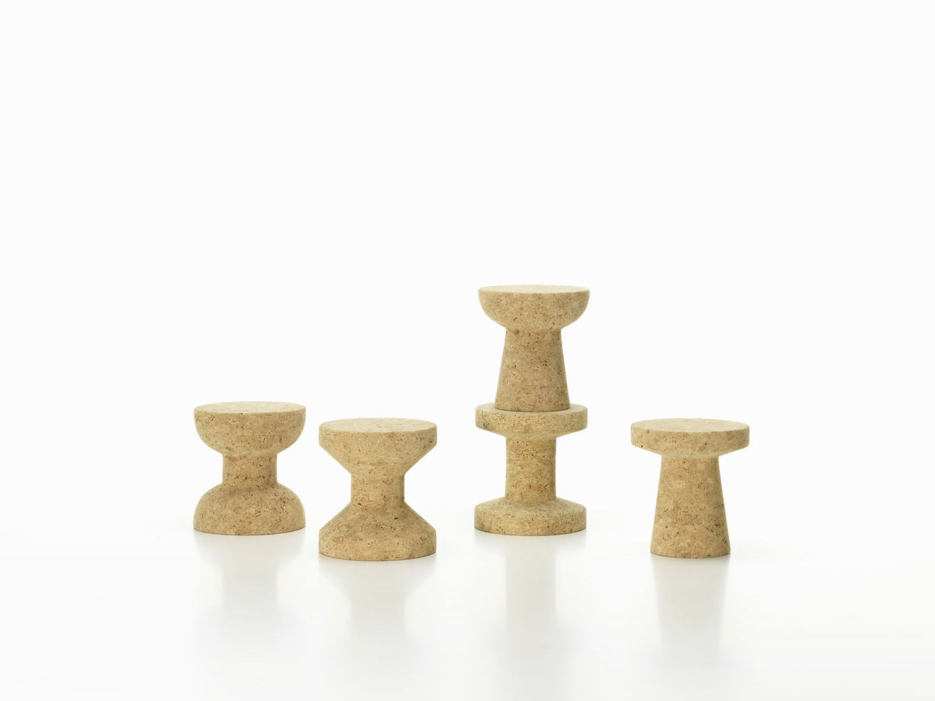 Cork Family Modell D Tisch/Hocker Vitra