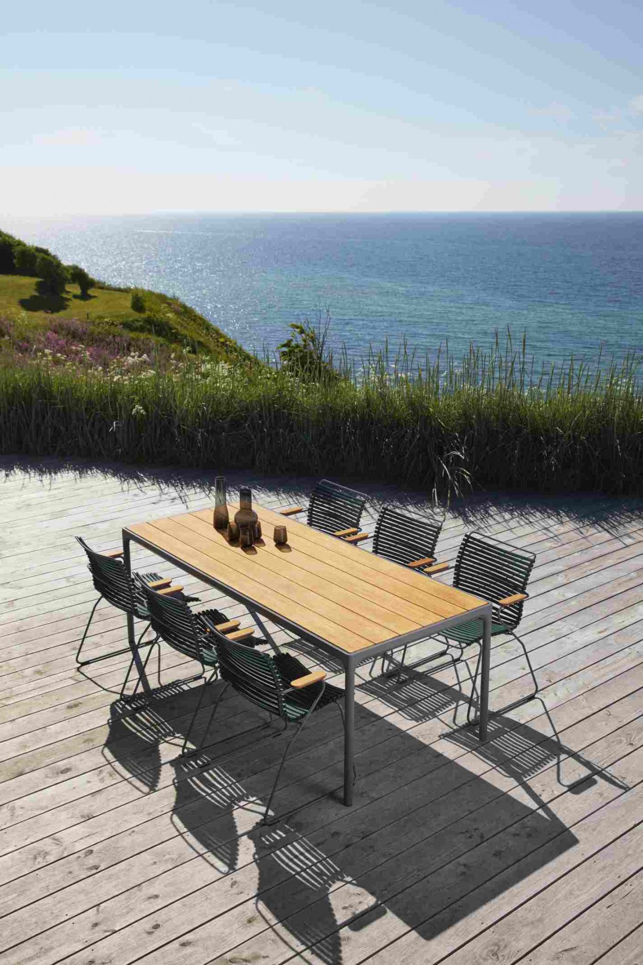 Click Dining Stuhl mit Armlehne Outdoor Houe