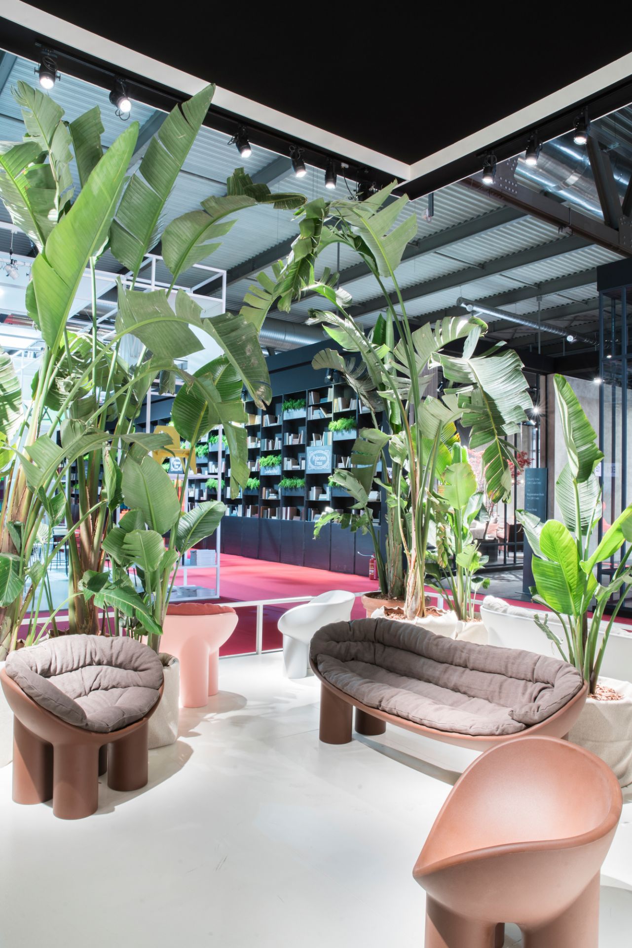 Roly Poly Bank Driade Red brick