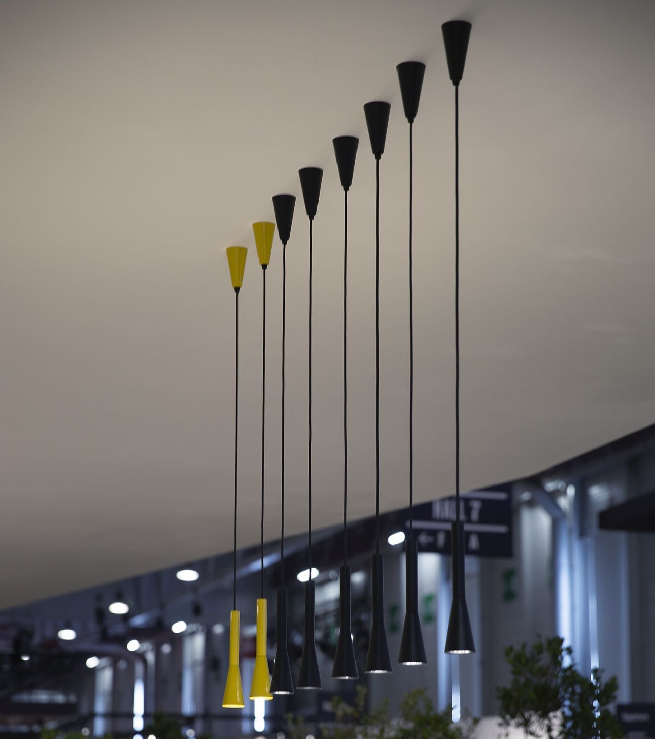 Colibrì Pendelleuchte schwarz Martinelli Luce