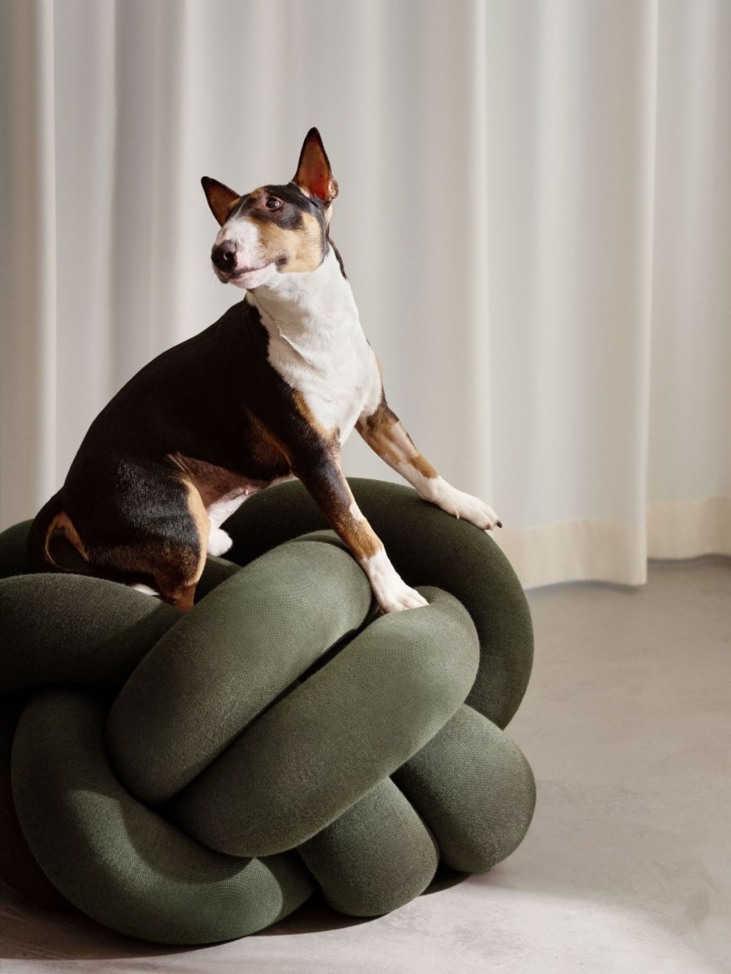 Knot XL Sitzkissen Design House Stockholm Forest