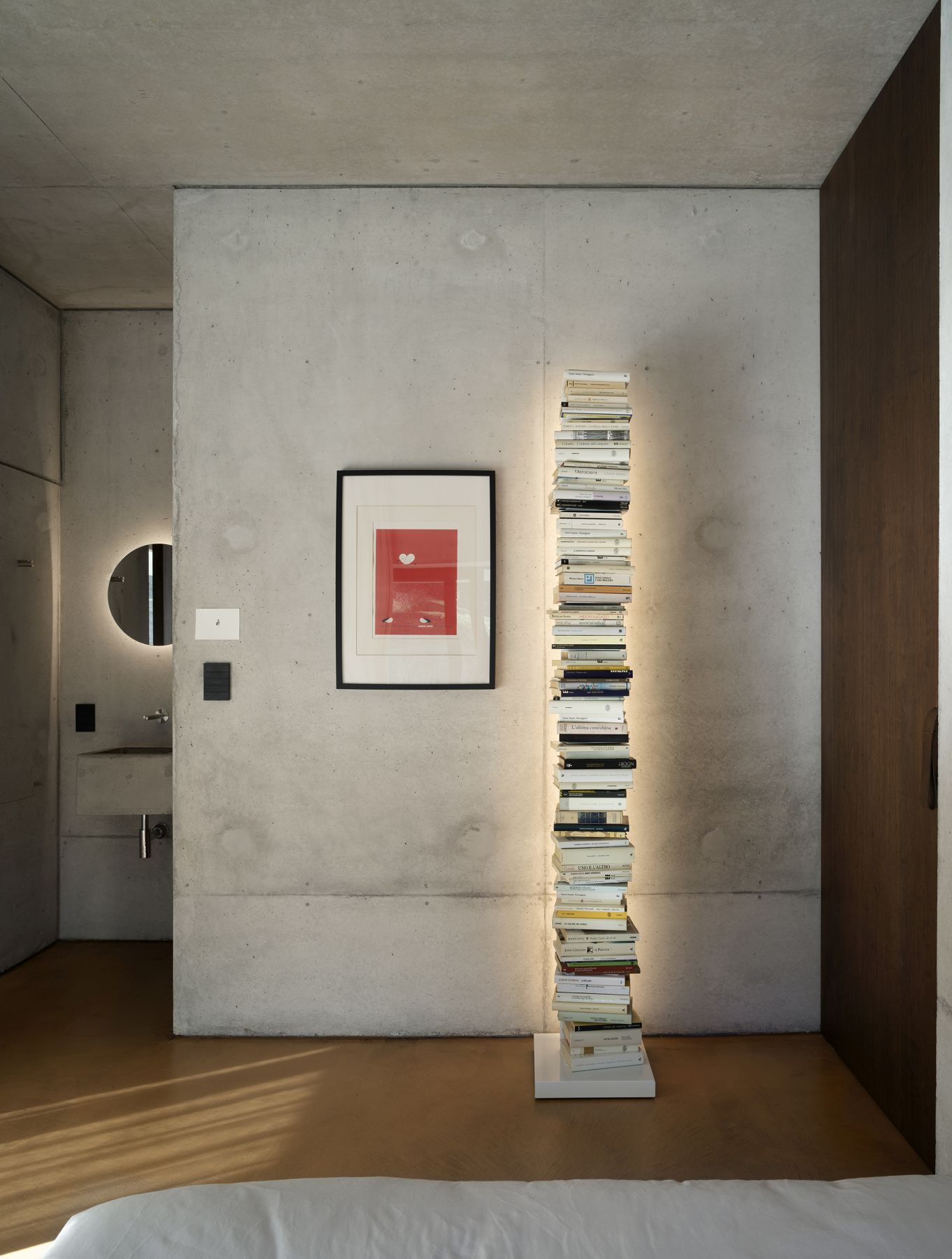 Ptolomeo Luce Bücherregal mit Beleuchtung Opinion Ciatti